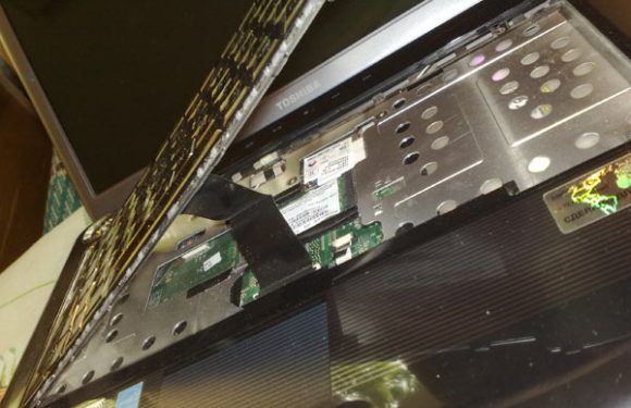 Как заменить клавиатуру ноутбука toshiba